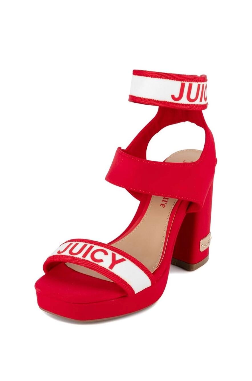 Juicy Couture Womens Chunky High Heels Dress Sandals size 9.5 NEW # Box 687